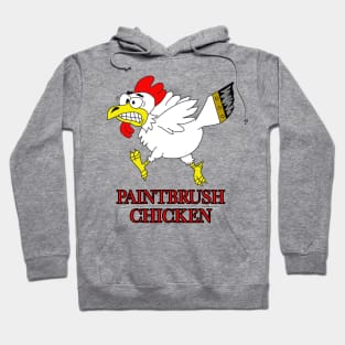 Paintbrush Chicken Hoodie